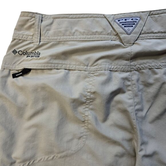 Columbia Womens PFG Omni-Shade Convertible Cargo Hiking Pants 12 Short - Picture 13 of 16